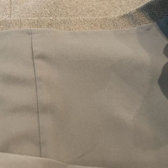 NWT Banana Republic Camel Tan Metallic Shimmer Shift Dress Sz XS - Picture 10 of 14